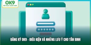 Đăng ký OK9 - Nhận ngàn ưu đãi hấp dẫn từ nhà cái